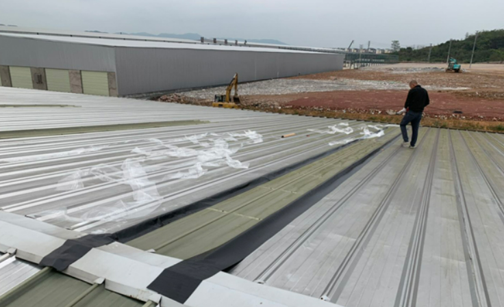 蒋湖农场厂房屋面防水维修案例