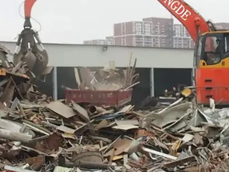 蒋湖农场工装拆除